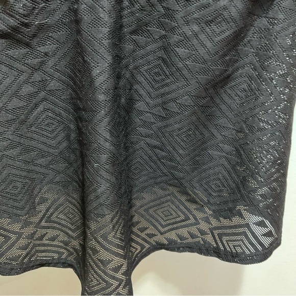 ADDITION Elle Cactus Black Tankini Top Size 2x - Picture 3 of 9